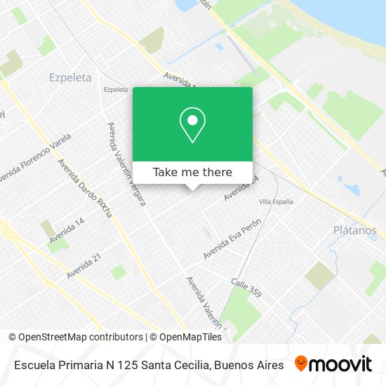 Escuela Primaria N 125 Santa Cecilia map