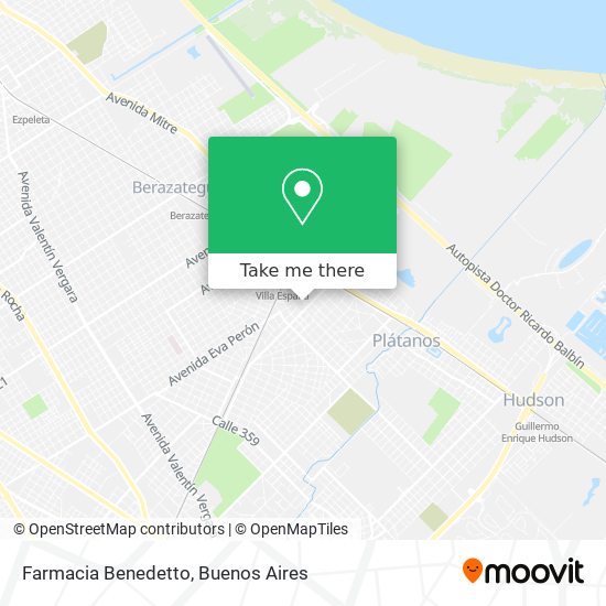 Farmacia Benedetto map
