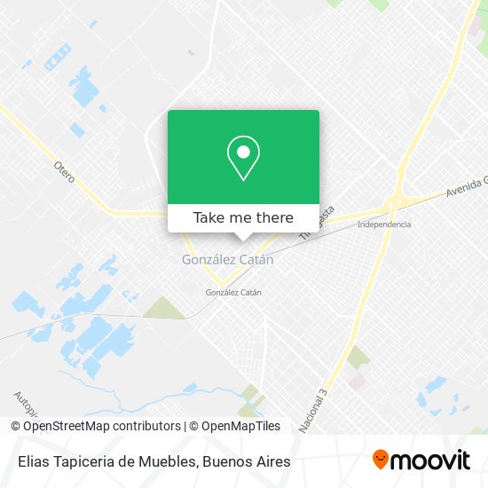 Mapa de Elias Tapiceria de Muebles
