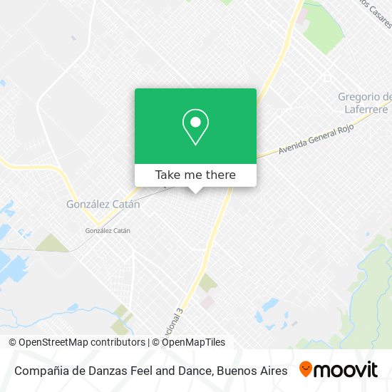 Compañia de Danzas Feel and Dance map