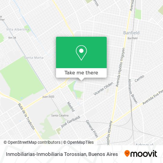 Inmobiliarias-Inmobiliaria Torossian map