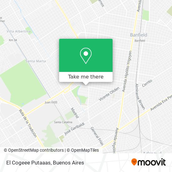 El Cogeee Putaaas map
