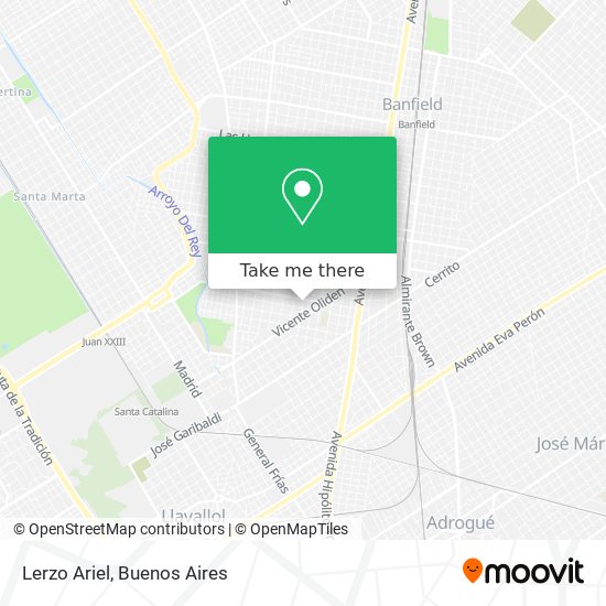 Mapa de Lerzo Ariel