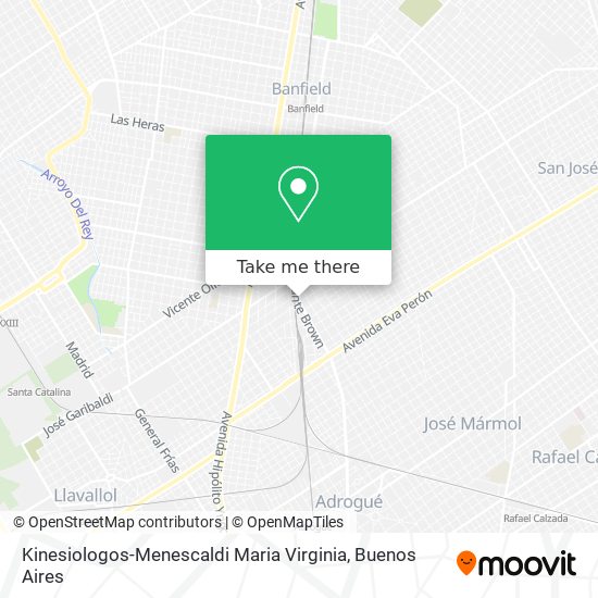 Kinesiologos-Menescaldi Maria Virginia map