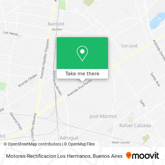 Mapa de Motores-Rectificacion Los Hermanos