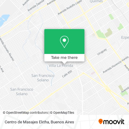 Centro de Masajes Ektha map