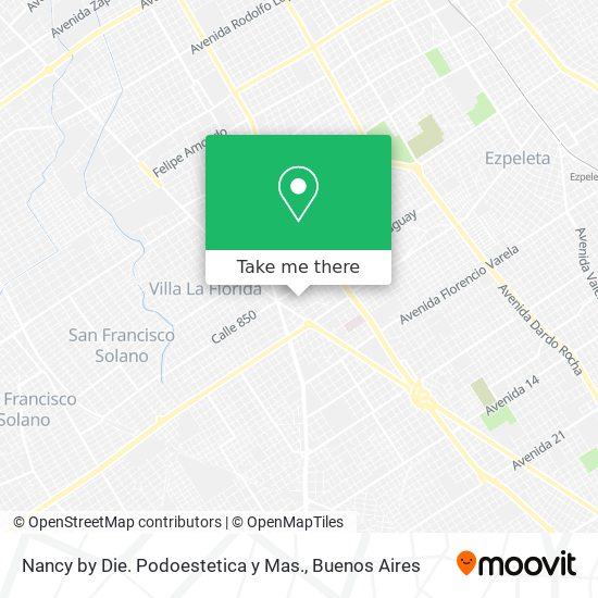 Nancy by Die. Podoestetica y Mas. map