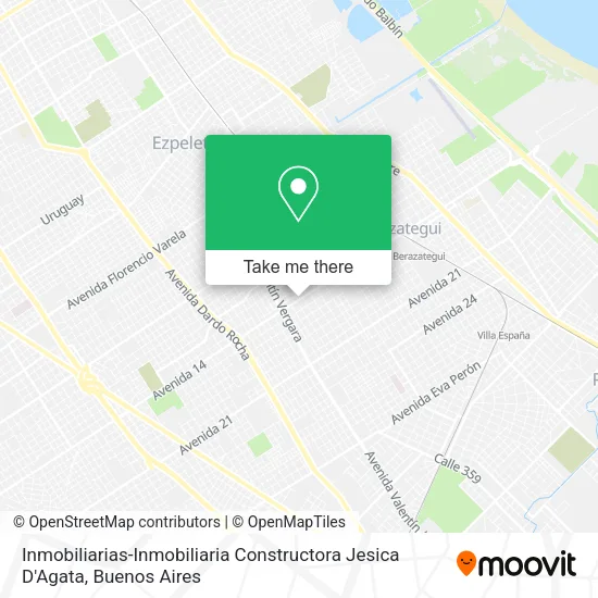 Inmobiliarias-Inmobiliaria Constructora Jesica D'Agata map