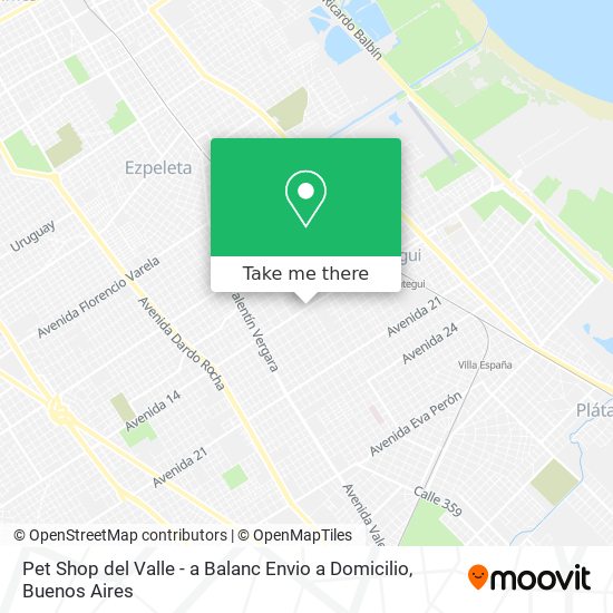 Pet Shop del Valle - a Balanc Envio a Domicilio map