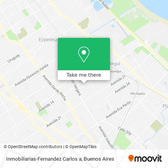 Inmobiliarias-Fernandez Carlos a map