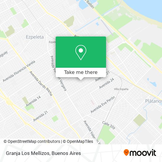 Mapa de Granja Los Mellizos