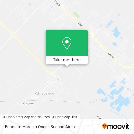 Esposito Horacio Oscar map