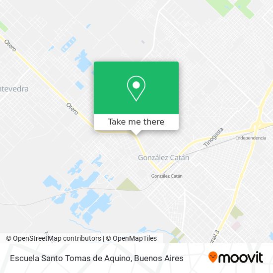 Escuela Santo Tomas de Aquino map