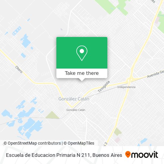 Escuela de Educacion Primaria N 211 map