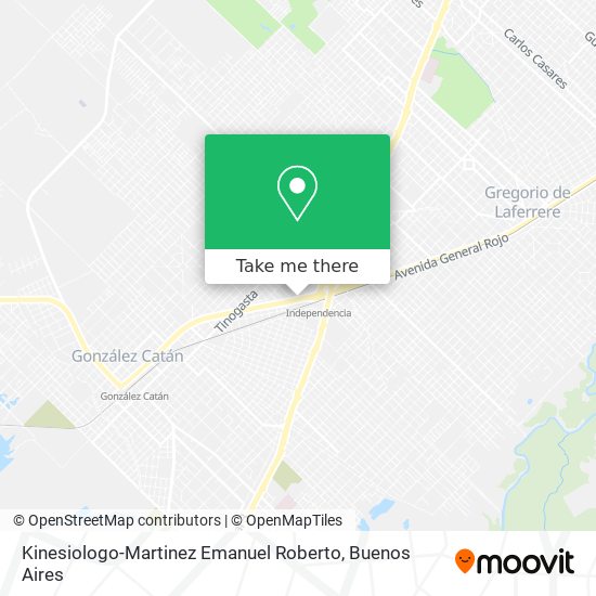 Mapa de Kinesiologo-Martinez Emanuel Roberto