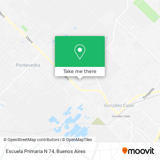 Escuela Primaria N 74 map