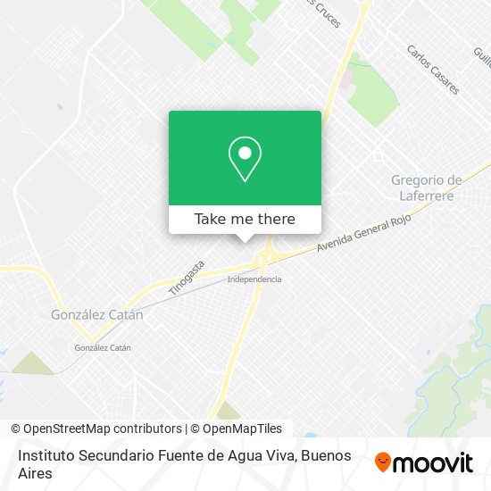 Instituto Secundario Fuente de Agua Viva map