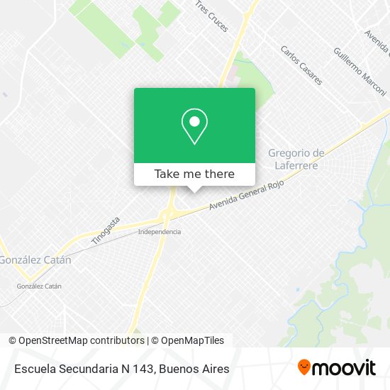 Escuela Secundaria N 143 map