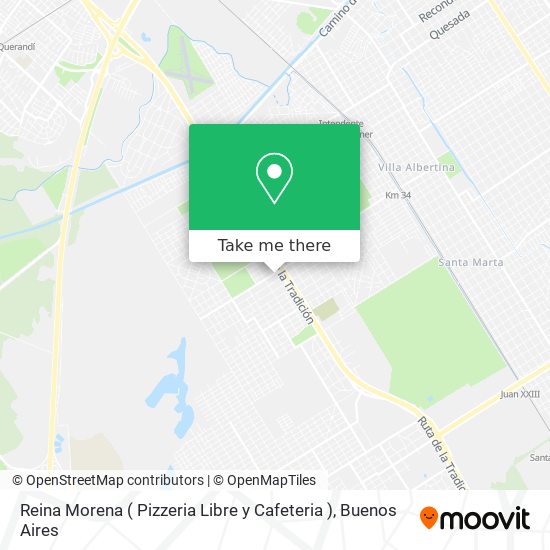 Reina Morena ( Pizzeria Libre y Cafeteria ) map