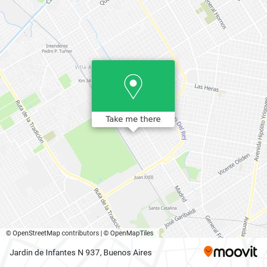 Mapa de Jardin de Infantes N 937