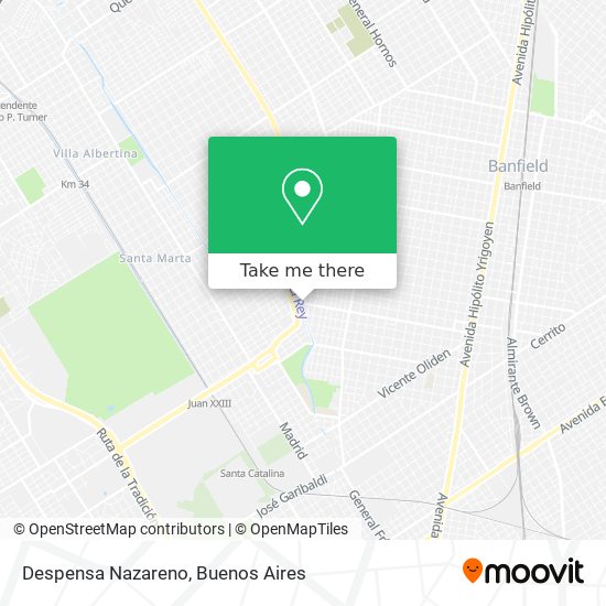 Mapa de Despensa Nazareno