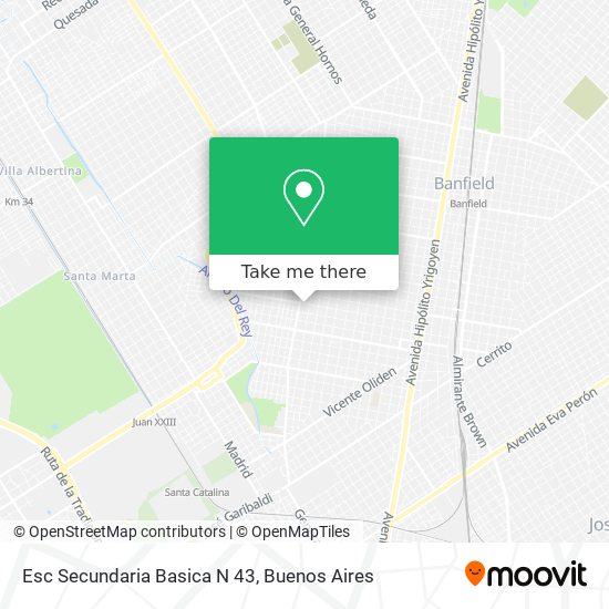 Esc Secundaria Basica N 43 map