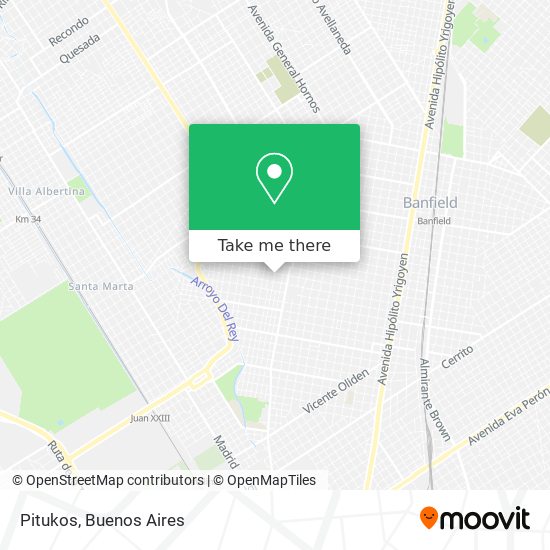 Mapa de Pitukos