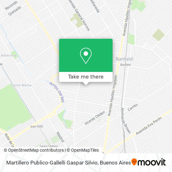 Mapa de Martillero Publico-Gallelli Gaspar Silvio