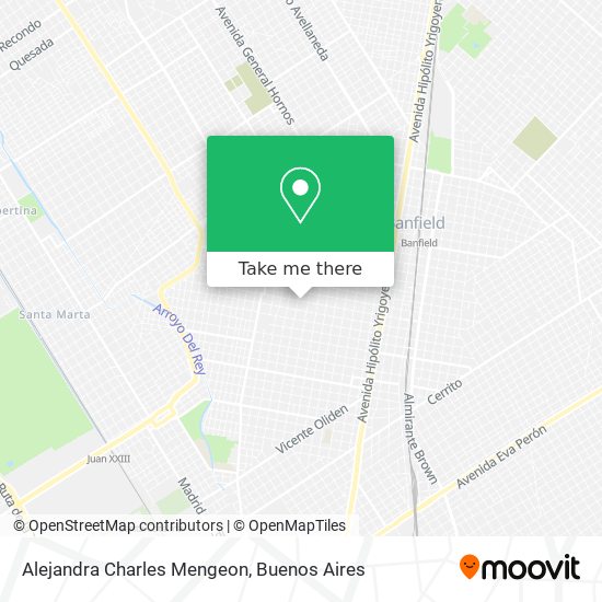 Alejandra Charles Mengeon map