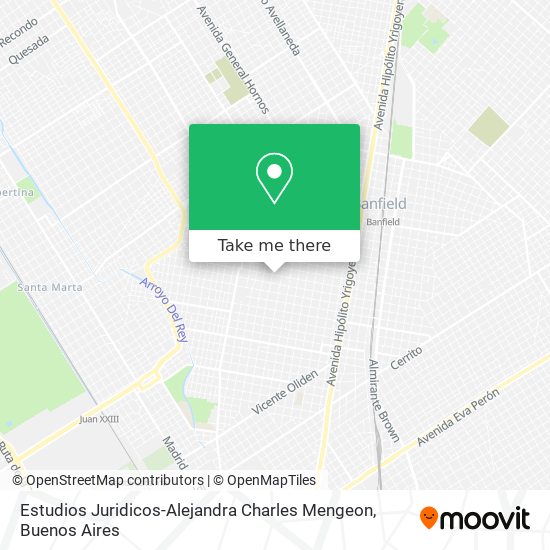 Estudios Juridicos-Alejandra Charles Mengeon map