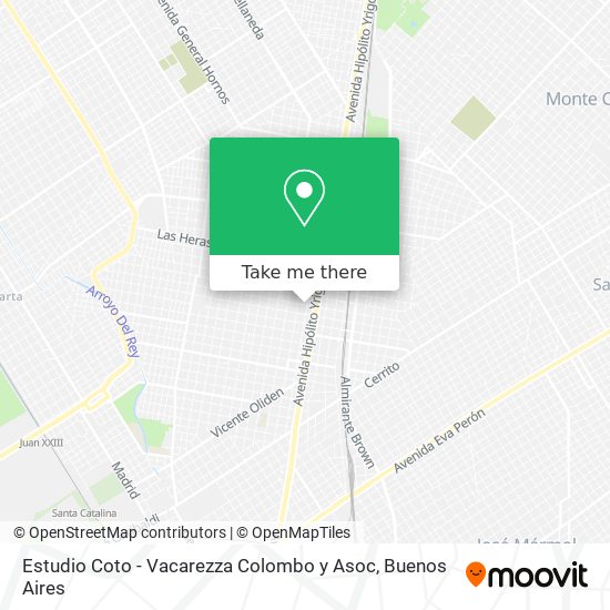 Estudio Coto - Vacarezza Colombo y Asoc map