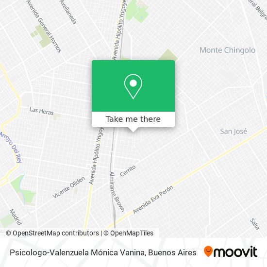 Mapa de Psicologo-Valenzuela Mónica Vanina