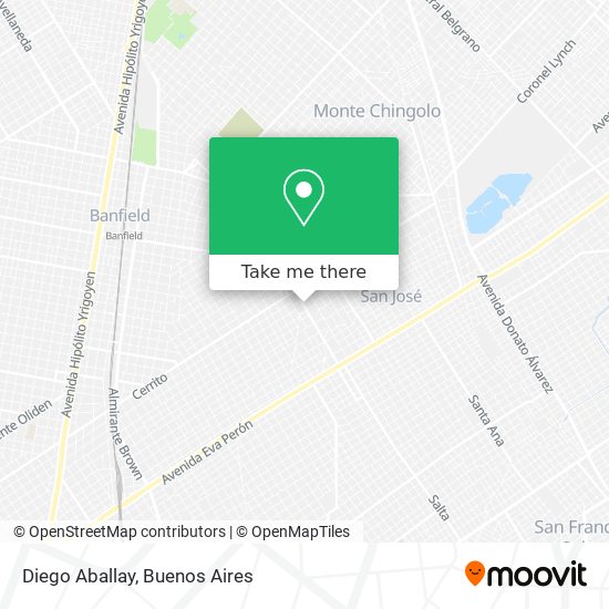 Diego Aballay map