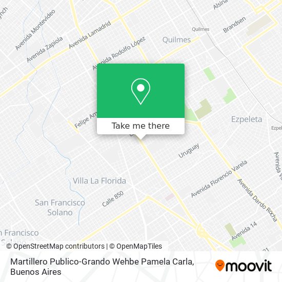 Martillero Publico-Grando Wehbe Pamela Carla map