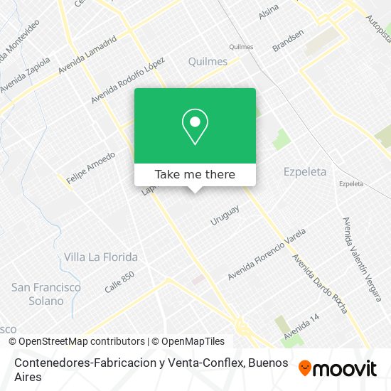 Mapa de Contenedores-Fabricacion y Venta-Conflex