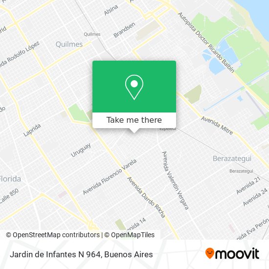 Jardin de Infantes N 964 map