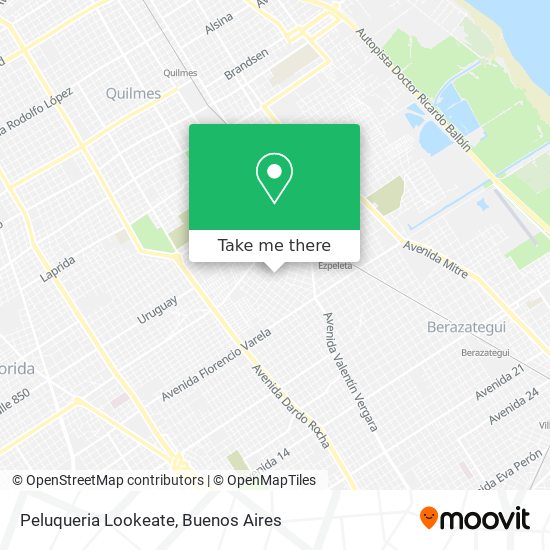 Peluqueria Lookeate map