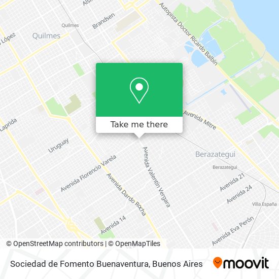 Sociedad de Fomento Buenaventura map