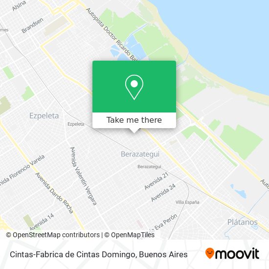Mapa de Cintas-Fabrica de Cintas Domingo