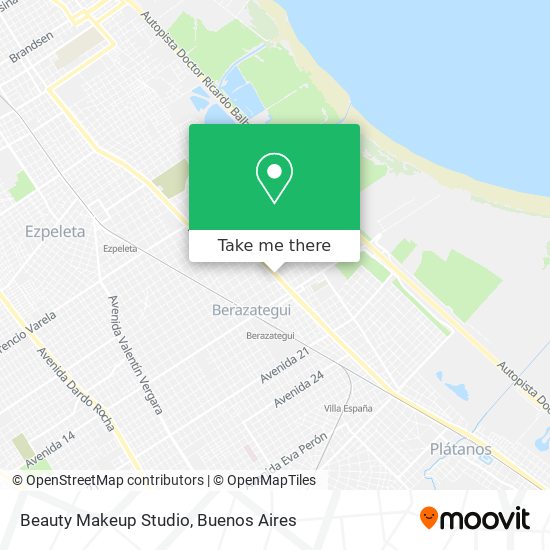 Beauty Makeup Studio map