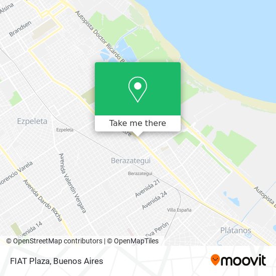 FIAT Plaza map