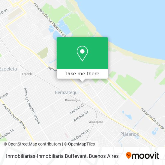 Inmobiliarias-Inmobiliaria Buffevant map