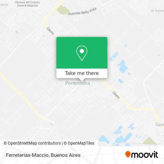 Ferreterias-Maccio map