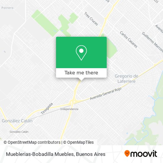 Mapa de Mueblerias-Bobadilla Muebles