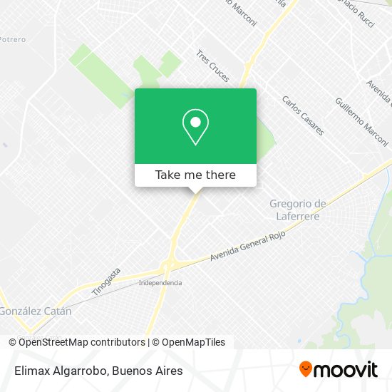 Mapa de Elimax Algarrobo