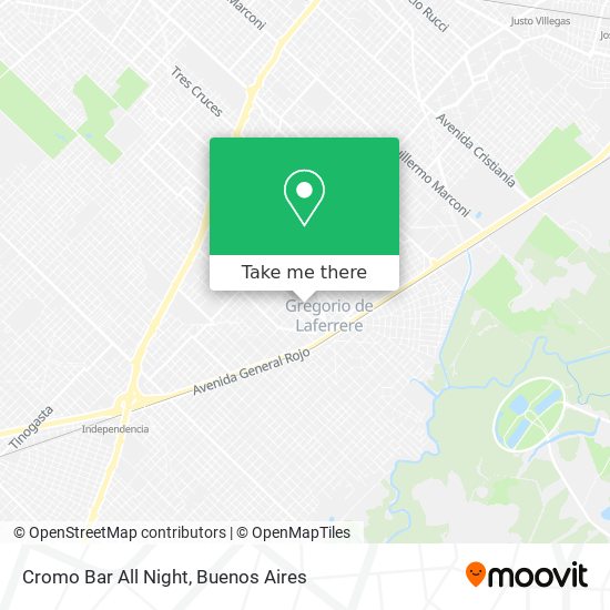 Cromo Bar All Night map