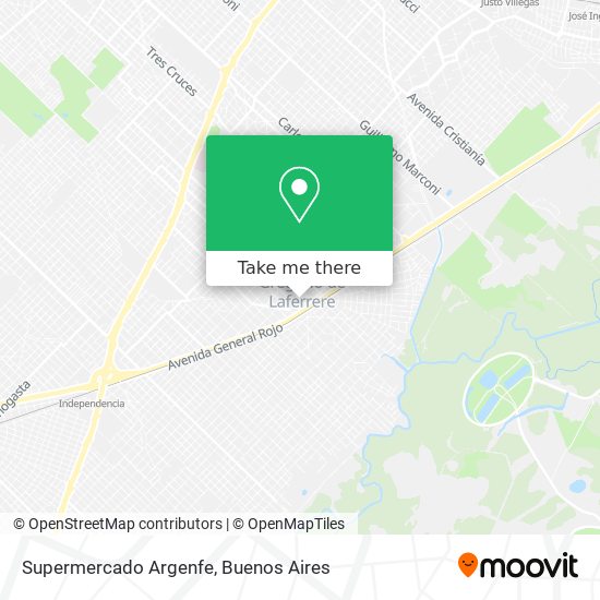 Supermercado Argenfe map