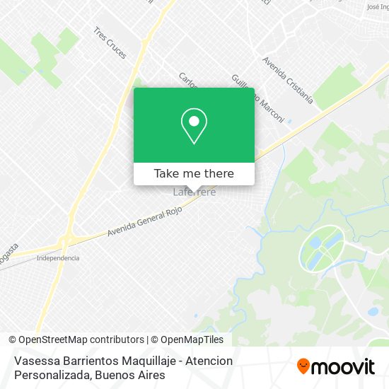 Vasessa Barrientos Maquillaje - Atencion Personalizada map