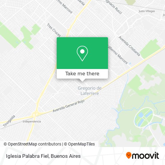 Iglesia Palabra Fiel map