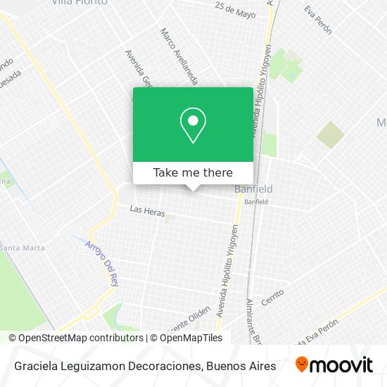 Graciela Leguizamon Decoraciones map